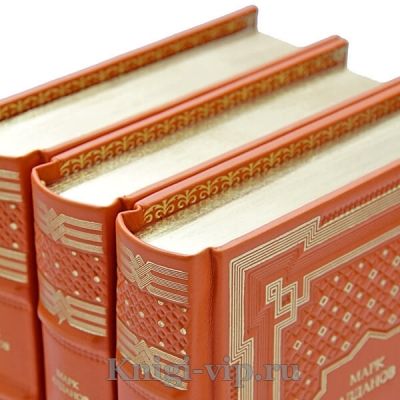 Марк Алданов. Собрание сочинений в 6 томах. Книги в кожаном переплёте
