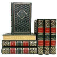 Михаил Зощенко. Собрание сочинений в 7 книгах. Книги в кожаном переплёте.