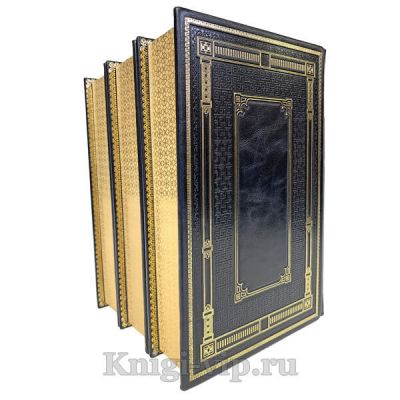 Николай Карамзин‎. История Государства Российского 12 томов (в 3-х книгах). Книги в кожаном переплёте