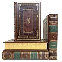 Платон. Сочинения в 4 томах. Книги в кожаном переплёте.