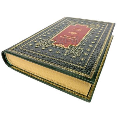 Василий Татищев. История Российская в 8 томах (5-ти книгах). Книги в кожаном переплёте.