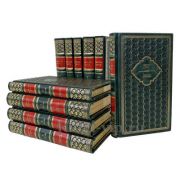 Виктор Гюго. Собрание сочинений в 10 томах. Книги в кожаном переплёте.