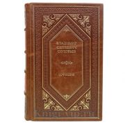 В. С. Соловьев. Сочинения в 2 томах. Книги в кожаном переплёте